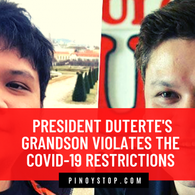 President Duterte’s Grandson Violates The COVID-19 Restrictions