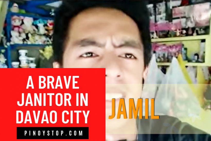 A Brave Janitor In Davao City