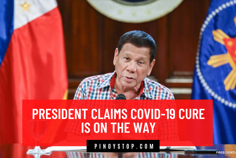 President Claims COVID-19 Cure Is On The Way