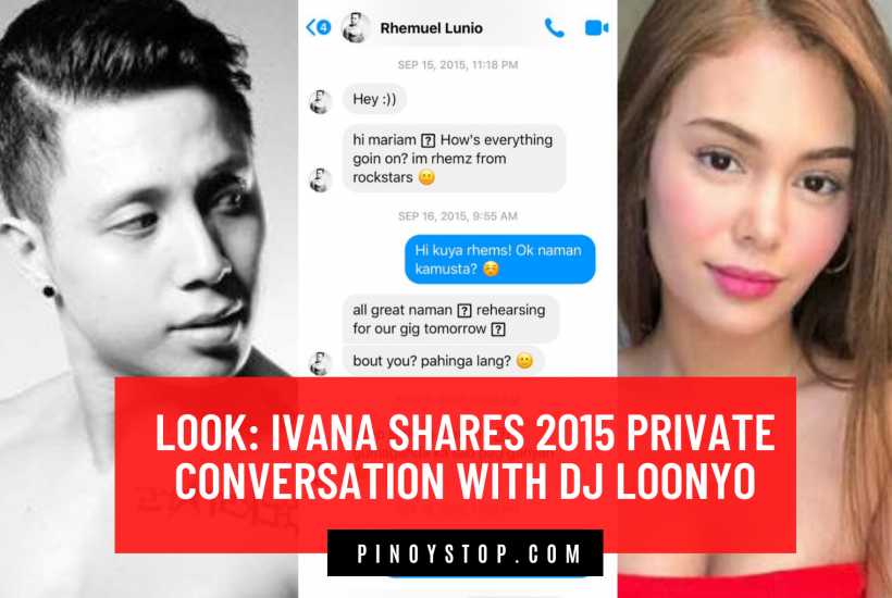 LOOK: Ivana Shares 2015 Private Conversation With DJ Loonyo